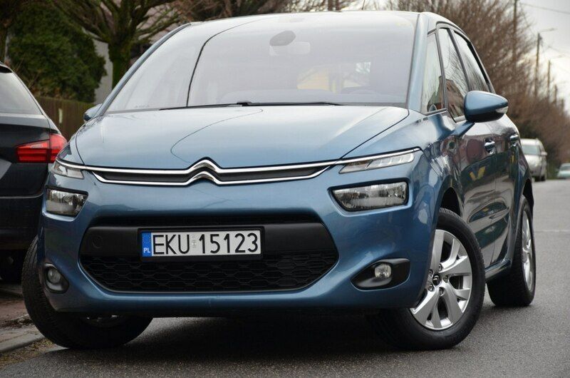 Niebieski (metalik) Używany 2014 Citroën C4 Picasso Minivan | 27 900 zł (Uczciwa cena) - Obraz 1/4