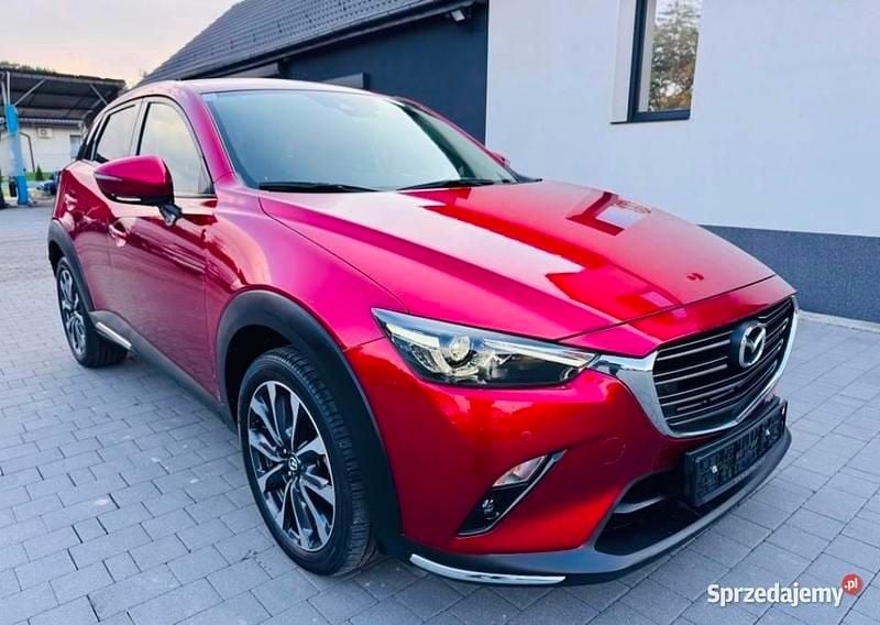 Czerwony Używany 2021 Mazda CX-3 SUV | 59 999 zł - Obraz 1/4