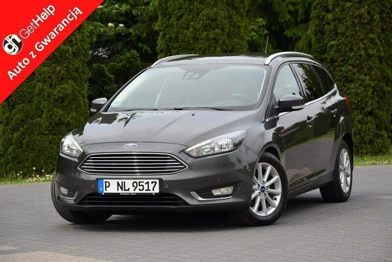 Szary Używany 2018 Ford Focus Kombi | 33 900 zł (Dobra cena) - Obraz 1/4
