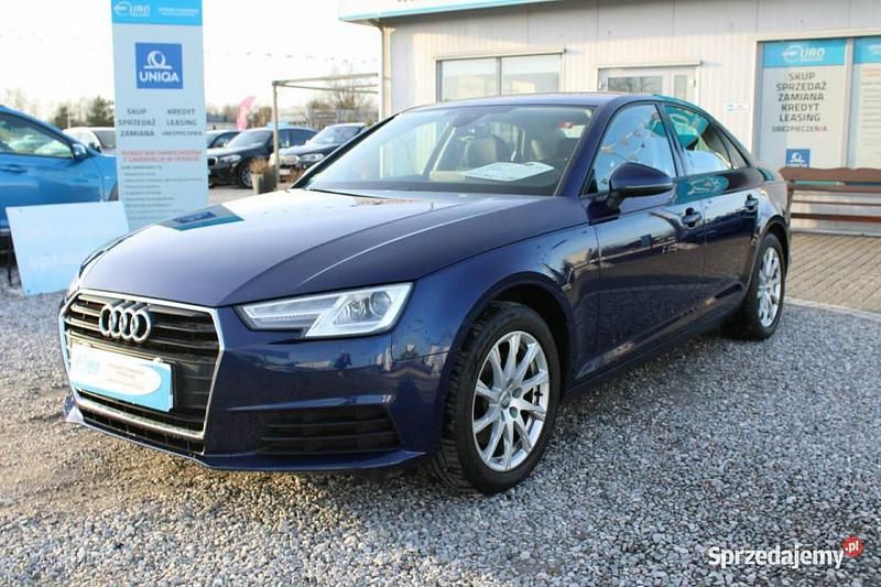 Niebieski Używany 2019 Audi A4 Sedan/Limuzyna | 89 899 zł (Drogi) - Obraz 1/4
