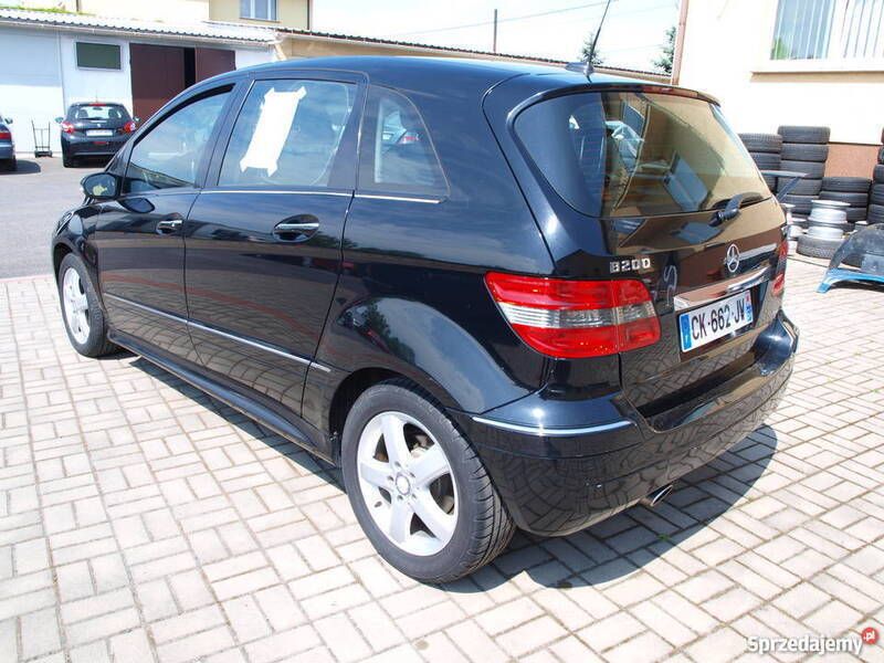 Używany Mercedes B200 Avantgarde 140 KM (102 kW) 2008 Czarny Minivan