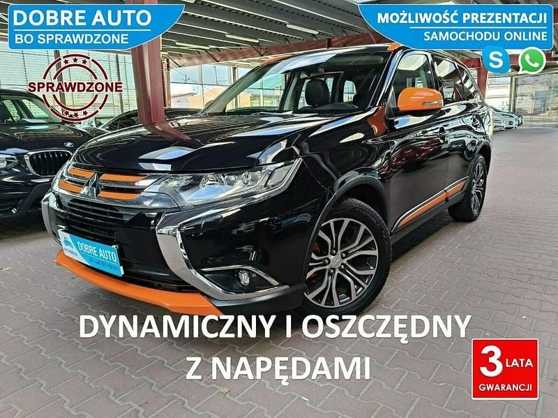 Czarny Używany 2017 Mitsubishi Outlander SUV | 74 800 zł (Uczciwa cena) - Obraz 1/3