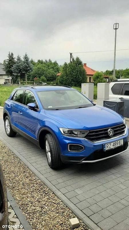 Niebieski Używany 2020 VW T-Roc Advance SUV | 87 000 zł (Uczciwa cena) - Obraz 1/4
