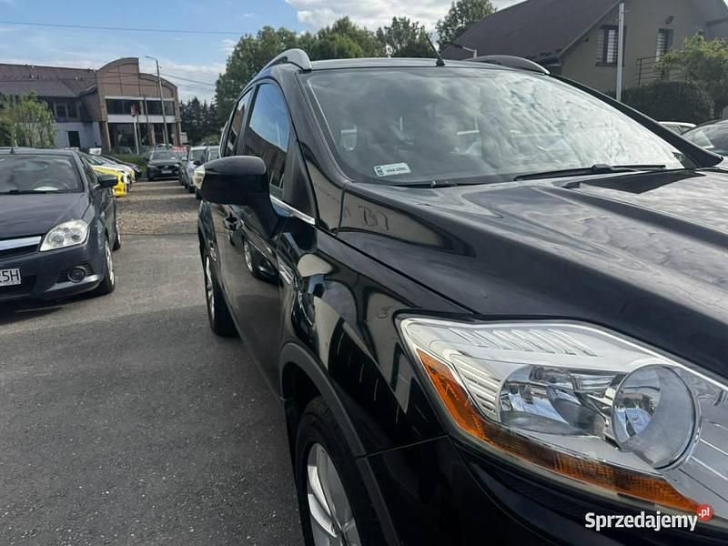 Czarny Używany 2009 Ford Kuga SUV | 26 900 zł (Uczciwa cena) - Obraz 1/4