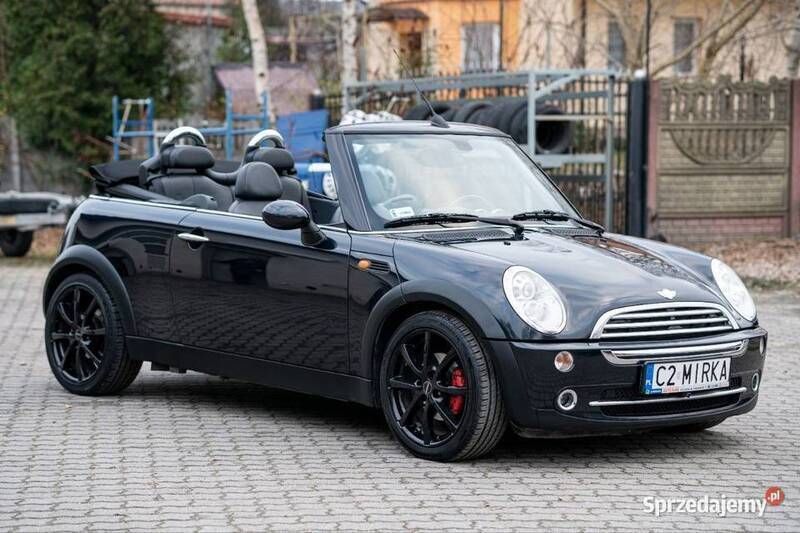 Czarny Używany 2005 Mini Cooper Cabriolet Kabriolet | 20 500 zł - Obraz 1/4