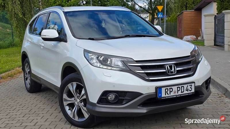 Biały Używany 2014 Honda CR-V Elegance SUV | 49 900 zł (Uczciwa cena) - Obraz 1/4