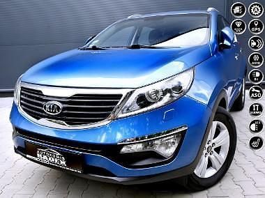 Niebieski Używany 2010 Kia Sportage SUV | 39 900 zł (Dość drogi) - Obraz 1/4