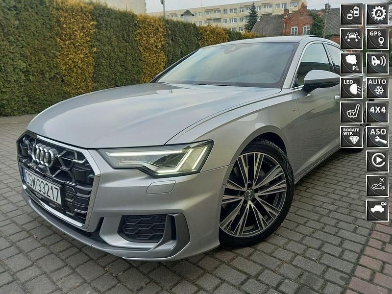 Używany Audi A6 S-Line 265 KM (194 kW) 2024 Szary Sedan/Limuzyna