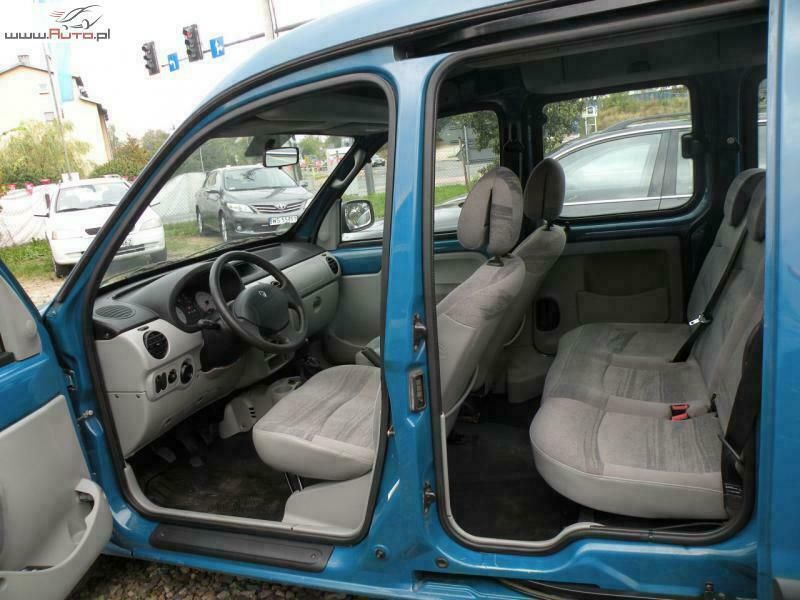 Używany Renault Kangoo 75 KM (55 kW) 2004 Niebieski ciemny (metalik) Minivan