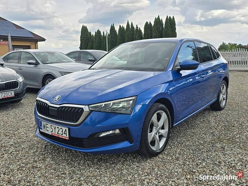Niebieski Używany 2022 Skoda Scala Style Hatchback | 54 900 zł (Dość drogi) - Obraz 1/4