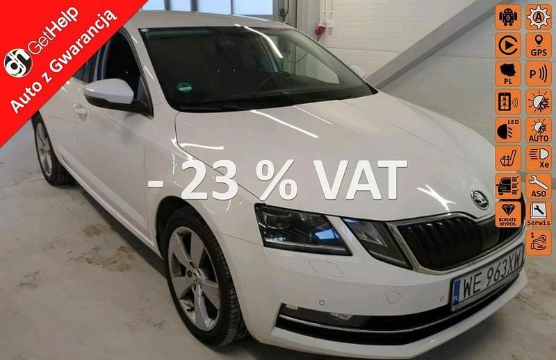 Biały Używany 2019 Skoda Octavia Sedan/Limuzyna | 37 317 zł (Super Cena) - Obraz 1/2
