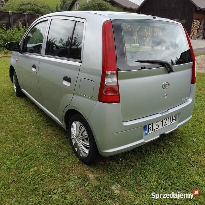 Używany Daihatsu Cuore 2004 Srebrny Hatchback