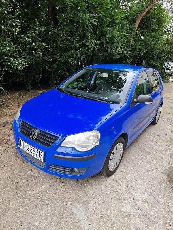 Niebieski Używany 2007 VW Polo Hatchback | 9900 zł - Obraz 1/4