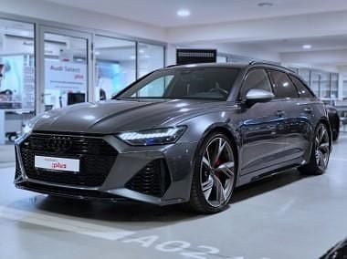 Szary Używany 2021 Audi RS6 Kombi | 329 900 zł - Obraz 1/4