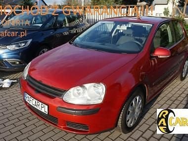 Czerwony Używany 2004 VW Golf V Hatchback | 12 998 zł (Uczciwa cena) - Obraz 1/4