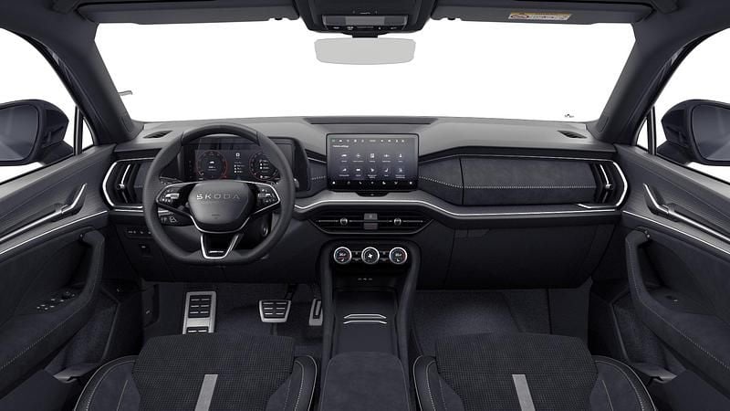 Szary graphite metalizowany Nowe 2026 Skoda Kodiaq SportLine SUV | 232 700 zł (Dobra cena) - Obraz 1/1