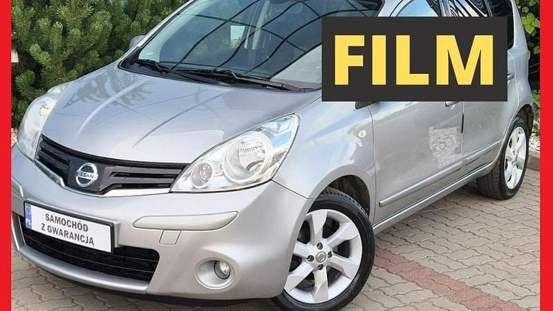 Srebrny Używany 2012 Nissan Note Minivan | 26 400 zł - Obraz 1/3
