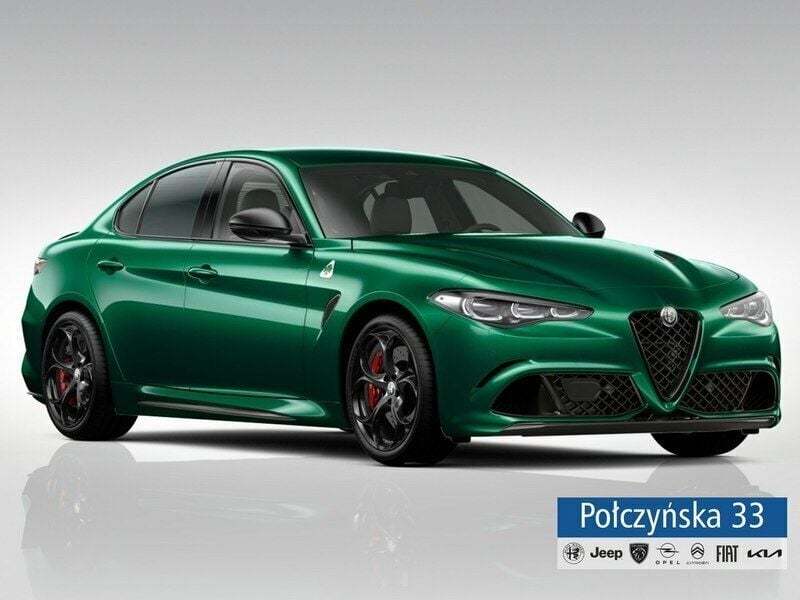 Zielony Nowe 2025 Alfa Romeo Giulia Quadrifoglio Sedan/Limuzyna | 467 890 zł - Obraz 1/4