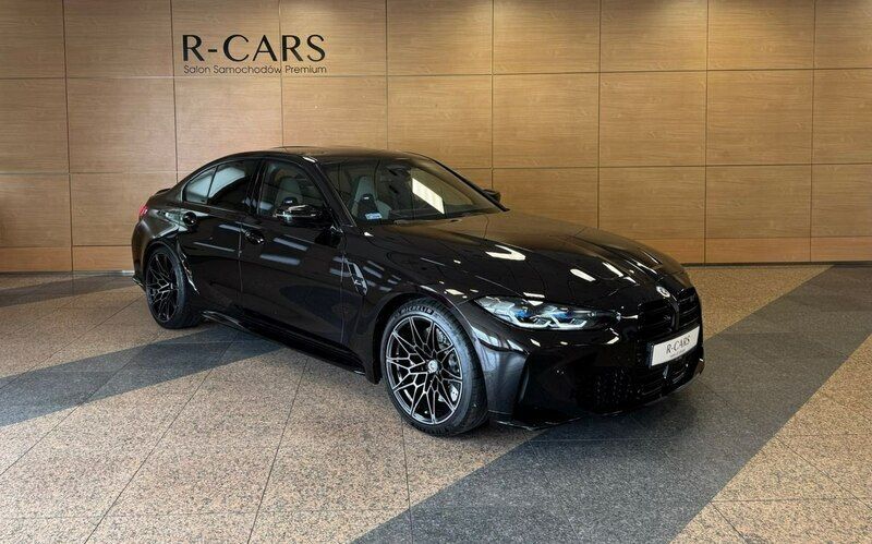 Czarny (metalik) Używany 2022 BMW M3 Sedan/Limuzyna | 359 700 zł - Obraz 1/4