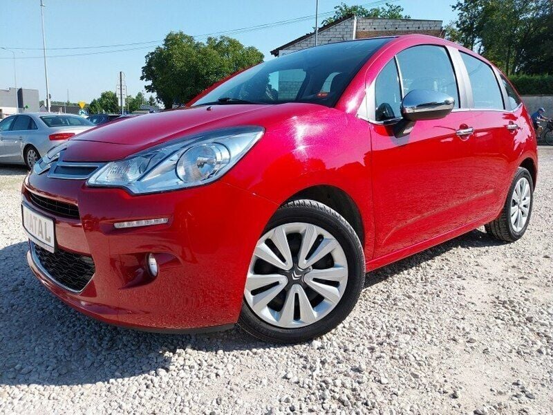 Bordowy (metalik) Używany 2014 Citroën C3 Hatchback | 21 600 zł (Uczciwa cena) - Obraz 1/4