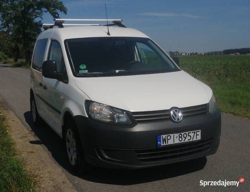 Biały Używany 2011 VW Caddy Minivan | 19 000 zł - Obraz 1/4