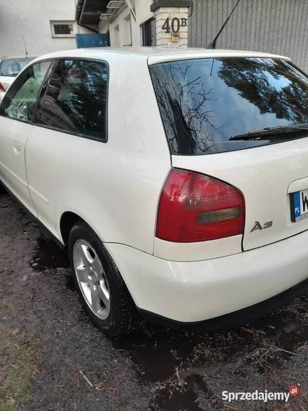 Biały Używany 2000 Audi A3 Hatchback | 7590 zł (Dość drogi) - Obraz 1/4