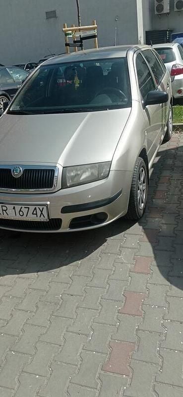 Srebrny Używany 2006 Skoda Fabia Hatchback | 5500 zł (Uczciwa cena) - Obraz 1/3