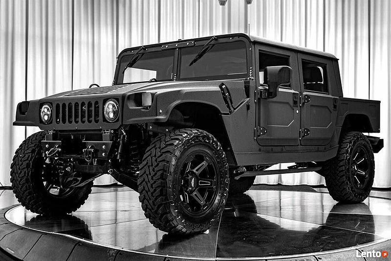 Czarny Używany 2000 Hummer H1 SUV | 1 000 000 zł - Obraz 1/3