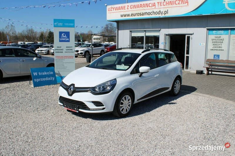 Biały Używany 2019 Renault Clio GrandTour Kombi | 37 900 zł (Uczciwa cena) - Obraz 1/4