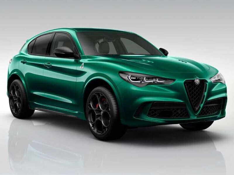 Lakier specjalny zielony montreal green Nowe 2025 Alfa Romeo Stelvio Quadrifoglio SUV | 475 000 zł - Obraz 1/4