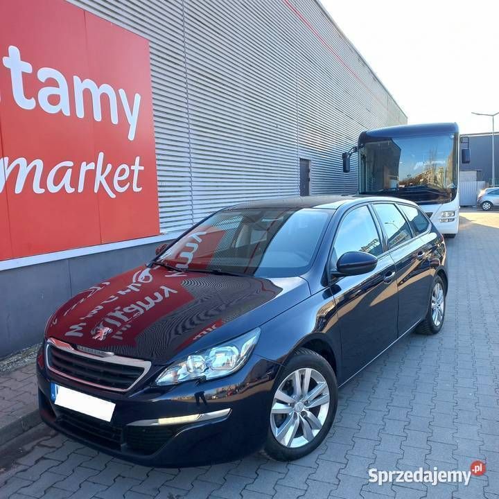 Granatowy Używany 2014 Peugeot 308 Kombi | 20 900 zł (Uczciwa cena) - Obraz 1/4