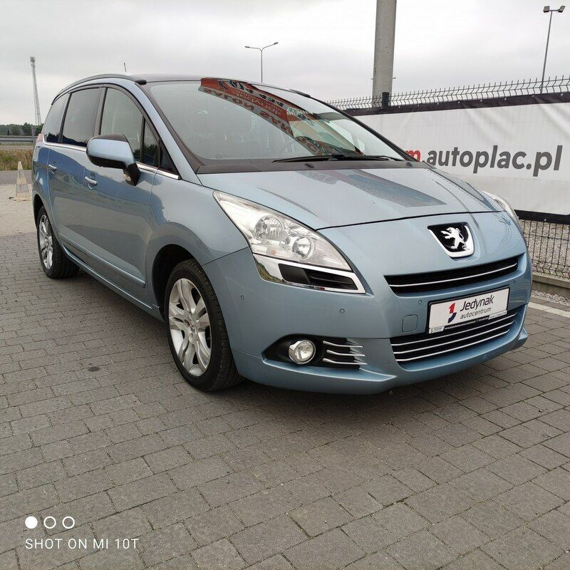 Niebieski (metalik) Używany 2010 Peugeot 5008 Minivan | 19 800 zł (Uczciwa cena) - Obraz 1/4