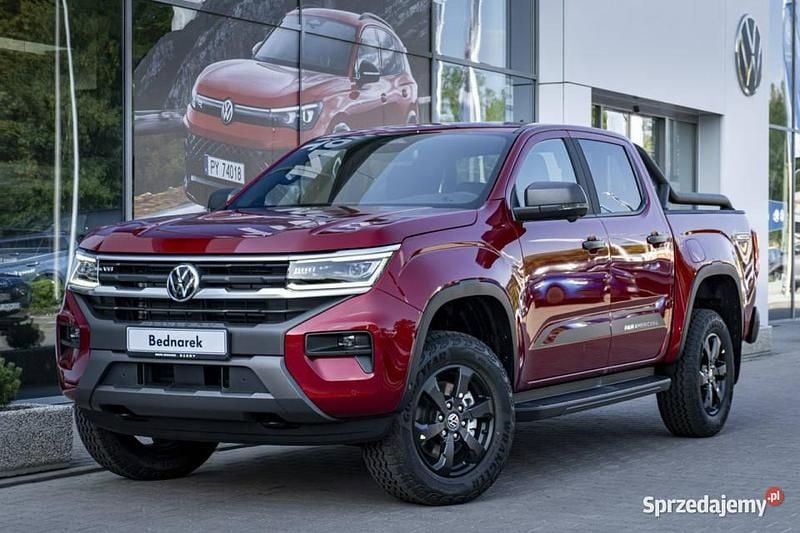 Nowe VW Amarok PanAmericana 2026 Czerwony Pickup