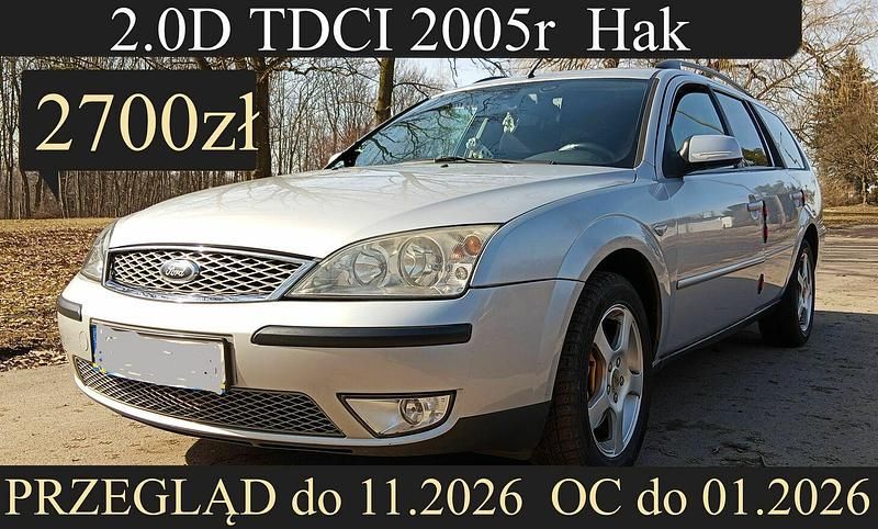 Szary Używany 2005 Ford Mondeo Kombi | 2800 zł (Uczciwa cena) - Obraz 1/4