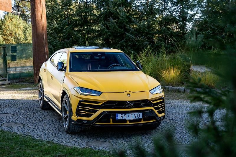 Żółty Używany 2019 Lamborghini Urus SUV | 999 777 zł - Obraz 1/4