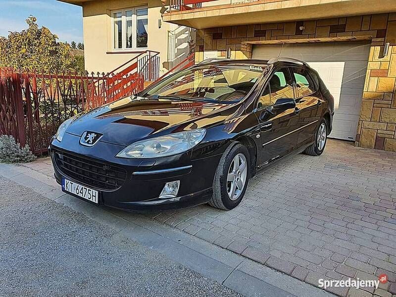 Czarny Używany 2005 Peugeot 407 Kombi | 9700 zł (Drogi) - Obraz 1/4