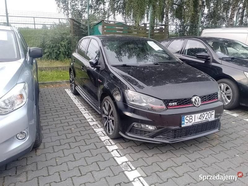 Czarny Używany 2015 VW Polo GTI Hatchback | 39 900 zł - Obraz 1/4