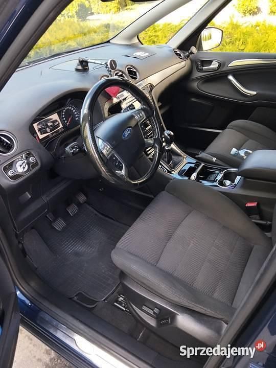 Niebieski Używany 2010 Ford S-MAX S Minivan | 27 500 zł (Drogi) - Obraz 1/4