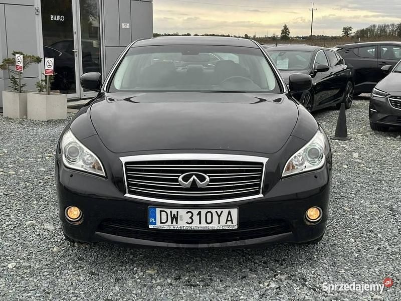 Czarny Używany 2013 Infiniti M37 Sedan/Limuzyna | 39 900 zł - Obraz 1/4