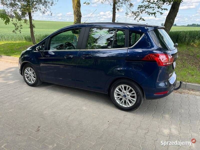 Granatowy Używany 2013 Ford B-MAX Minivan | 18 500 zł (Dość drogi) - Obraz 1/4
