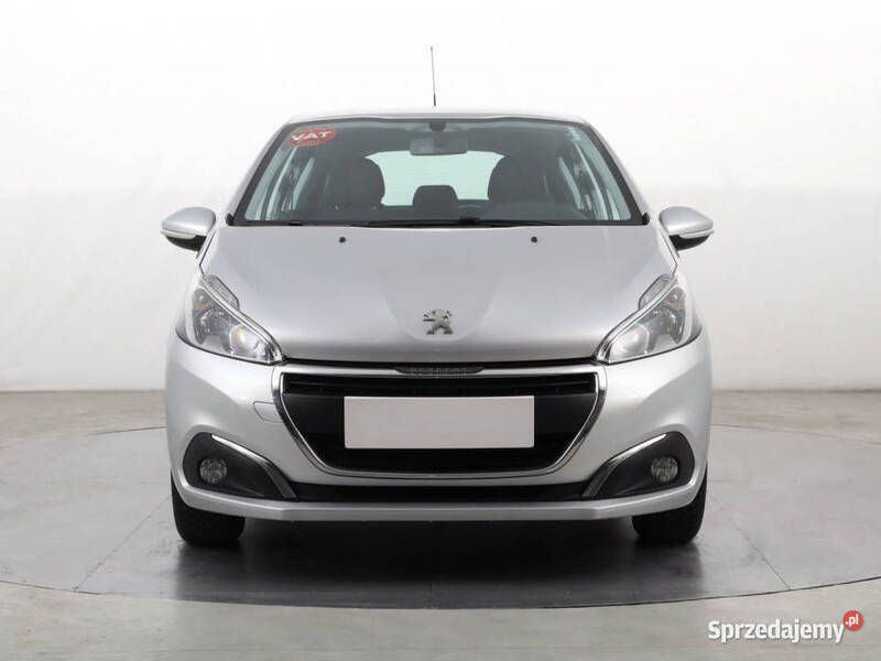 Srebrny Używany 2018 Peugeot 208 Hatchback | 29 499 zł (Dobra cena) - Obraz 1/4
