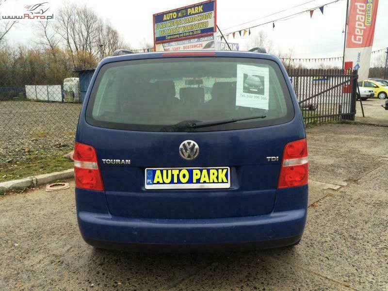 Używany VW Touran 209 KM (153 kW) 2005 Niebieski (metalik) Minivan