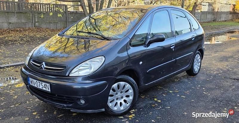 Grafitowy Używany 2002 Citroën Xsara Picasso Minivan | 3000 zł (Uczciwa cena) - Obraz 1/4