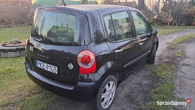 Czarny Używany 2005 Renault Modus Minivan | 5500 zł (Uczciwa cena) - Obraz 1/4