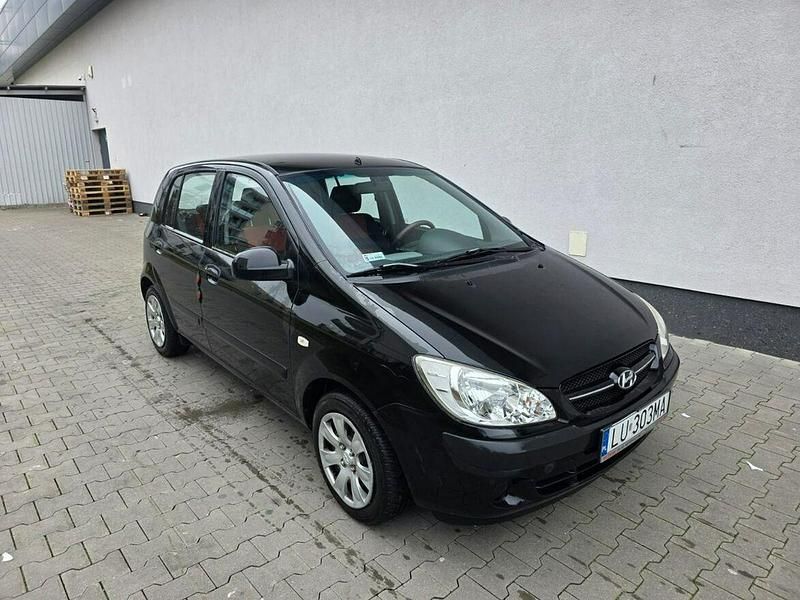 Używany Hyundai Getz 67 KM (49 kW) 2009 Czarny Hatchback