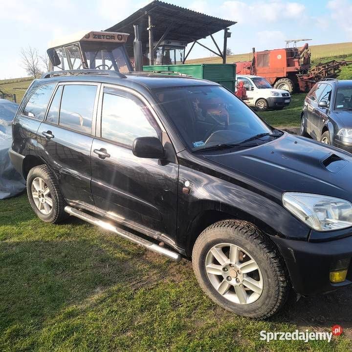Czarny Używany 2003 Toyota RAV4 SUV | 7000 zł (Super Cena) - Obraz 1/3