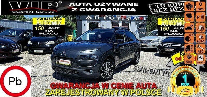 Grafitowy Używany 2016 Citroën C4 Cactus Hatchback | 33 700 zł (Uczciwa cena) - Obraz 1/2