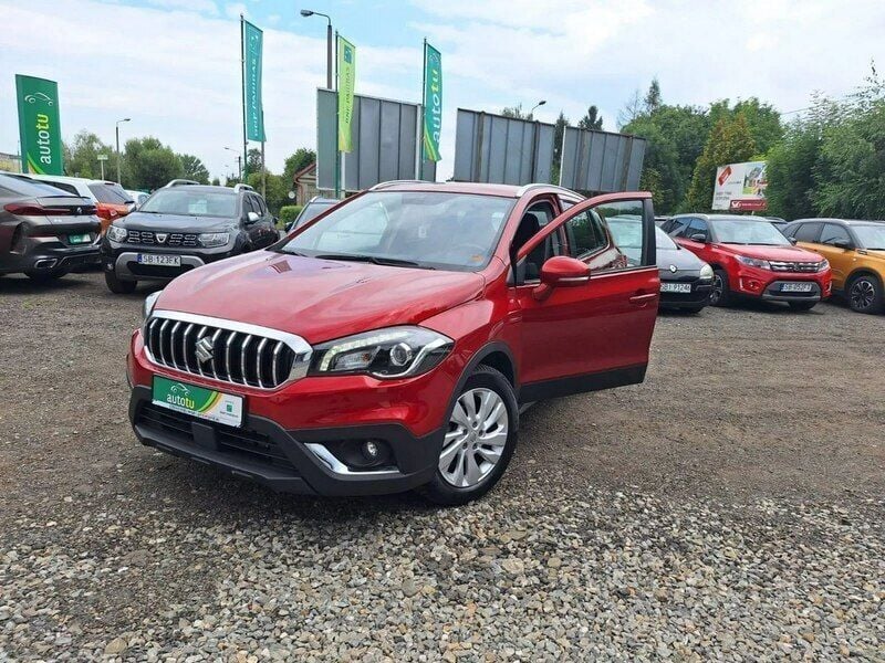 Używany Suzuki SX4 S-Cross 111 KM (81 kW) 2017 Bordowy SUV