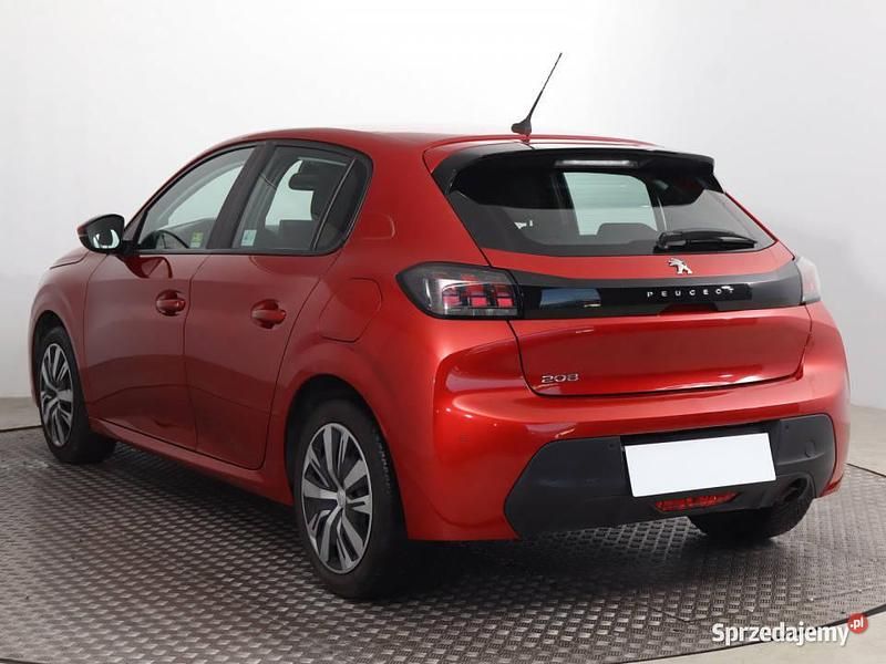 Używany Peugeot 208 2020 Czerwony Hatchback