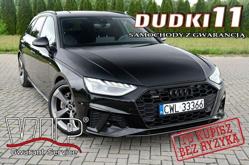 Czarny Używany 2022 Audi A4 S-Line Kombi | 119 900 zł (Uczciwa cena) - Obraz 1/4